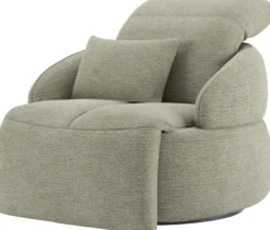 Hollywood, Homecinema draaifauteuil xl, met relaxsysteem en verstelbare rug