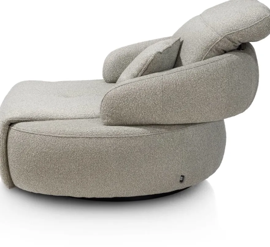 Hollywood, Homecinema draaifauteuil xl, met relaxsysteem en verstelbare rug