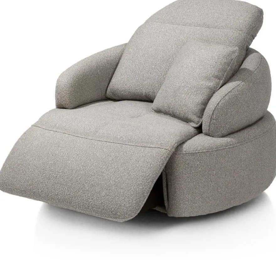 Hollywood, Homecinema draaifauteuil xl, met relaxsysteem en verstelbare rug