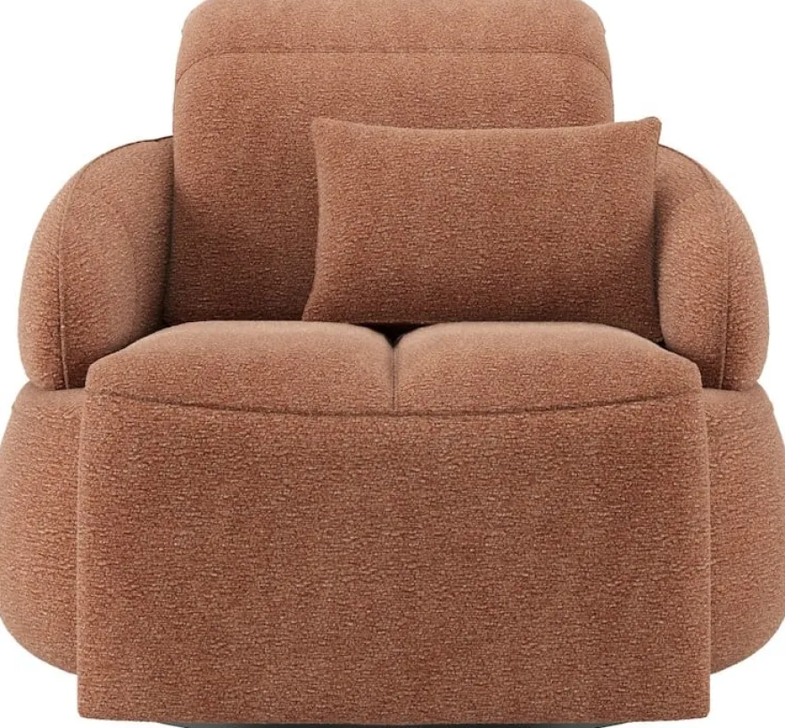 Hollywood, Homecinema draaifauteuil xl, met relaxsysteem en verstelbare rug