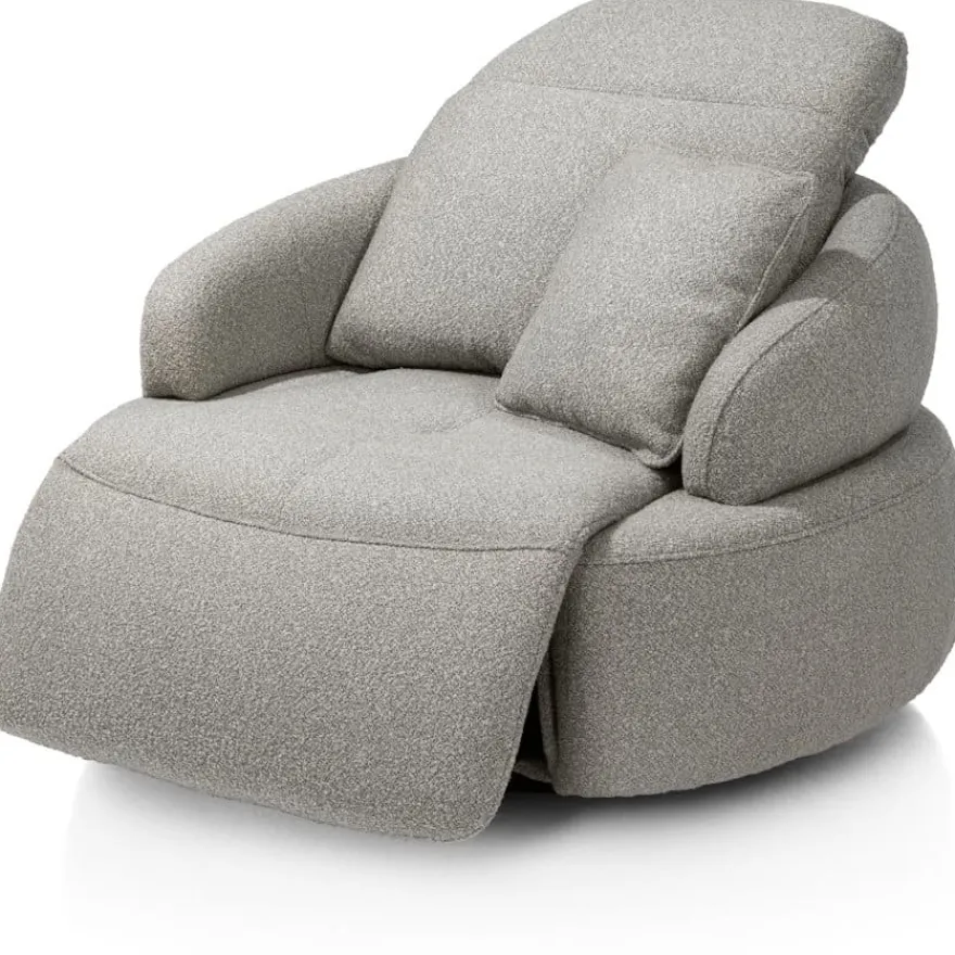 Hollywood, Homecinema draaifauteuil xl, met relaxsysteem en verstelbare rug