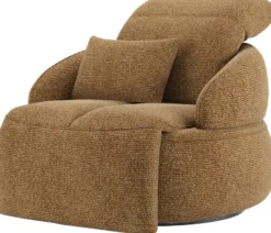Hollywood, Homecinema draaifauteuil xl, met relaxsysteem en verstelbare rug