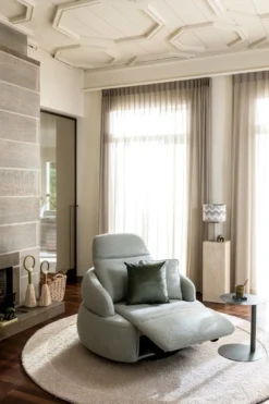 Hollywood, Homecinema draaifauteuil xl, met relaxsysteem en verstelbare rug