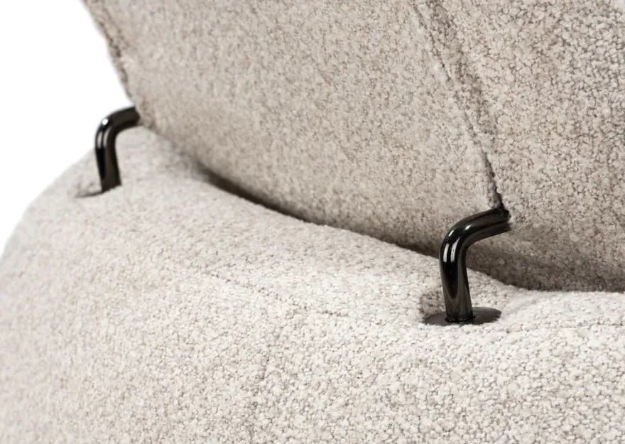 Hollywood, homecinema draaifauteuil - incl. accu - stof Cloudy - Olijf