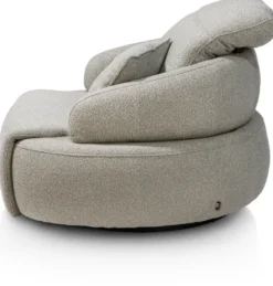 Hollywood, homecinema draaifauteuil XL - stof Cloudy - beige