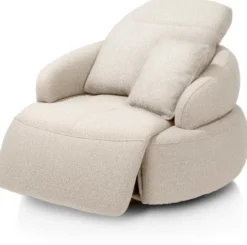 Hollywood, homecinema draaifauteuil XL - stof Cloudy - beige
