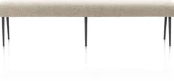 Jace, eetkamerbank 200 cm - zonder rug + pocket - selected choices