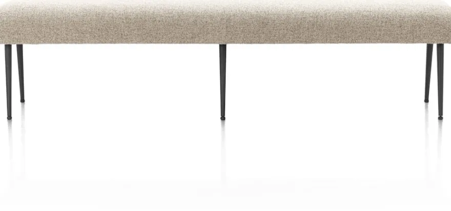 Jace, eetkamerbank 200 cm - zonder rug + pocket - selected choices