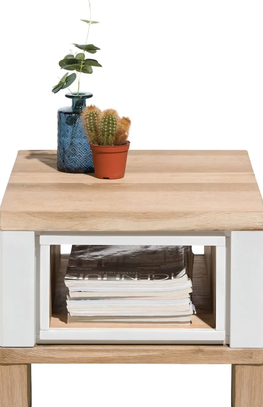 Jardin, bijzettafel 60 x 50 cm + 1-niche - Antraciet