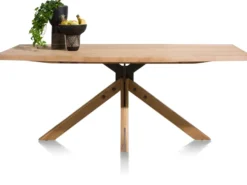 Jardino, eetkamertafel 170 x 100 cm - centrale poot