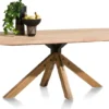 Jardino, eetkamertafel 200 x 100 cm - centrale poot