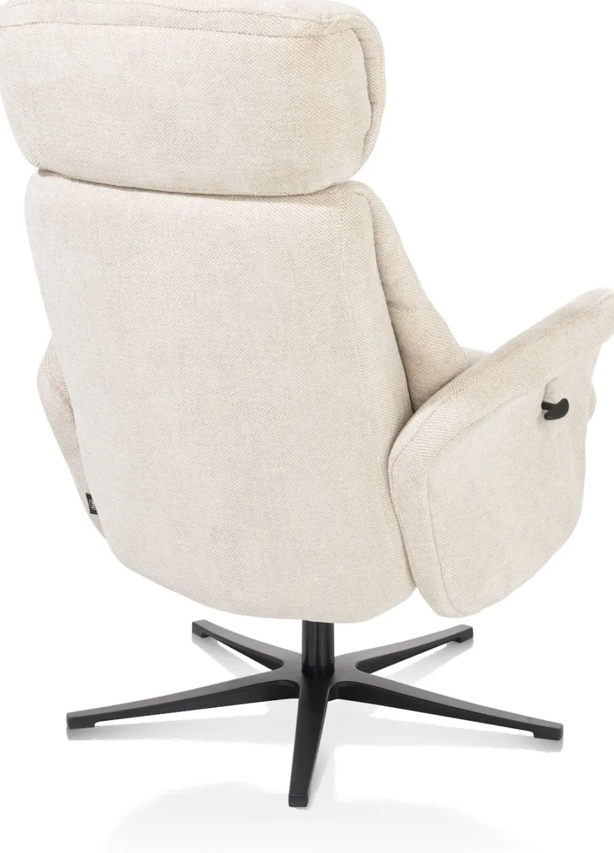 Lazaro, relaxfauteuil (incl. poef)