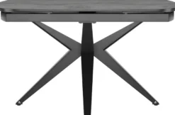 Lazio, uitschuiftafel 140 x 100 cm (+ 2 x 35 cm.)