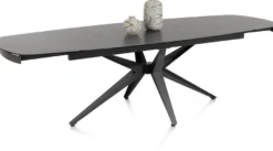 Lazio, uitschuiftafel 140 x 100 cm (+ 2 x 35 cm.)