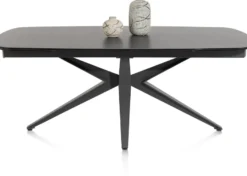 Lazio, uitschuiftafel 170 x 100 cm (+ 2 x 40 cm.)