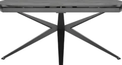 Lazio, uitschuiftafel 170 x 100 cm (+ 2 x 40 cm.)