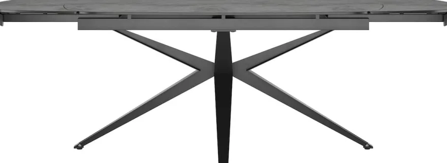 Lazio, uitschuiftafel 170 x 100 cm (+ 2 x 40 cm.)