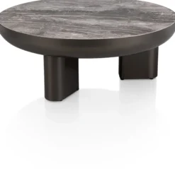 Margo, salontafel steen diameter 89 cm - hoogte 34 cm