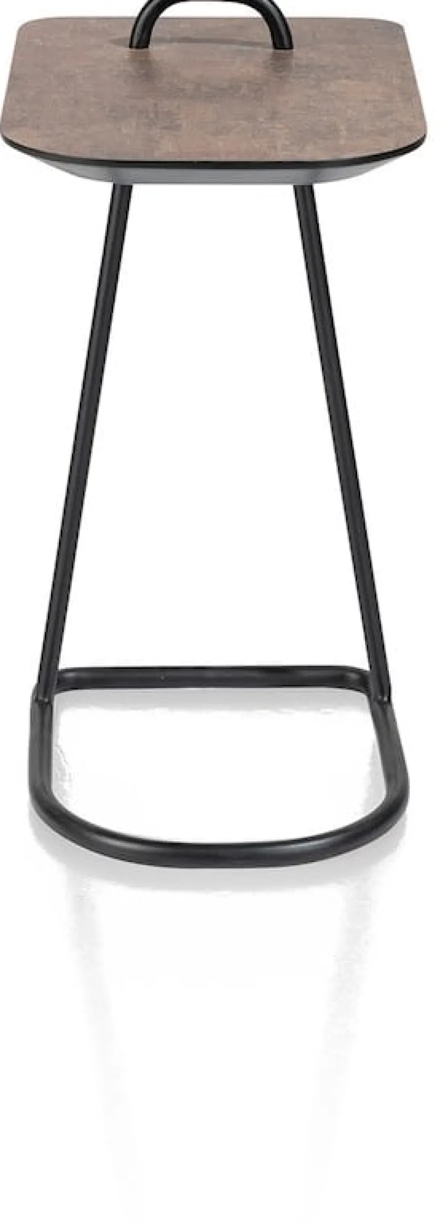 Maze, laptop-tafel 45 x 30 cm - hoogte 60,5 cm - Antraciet