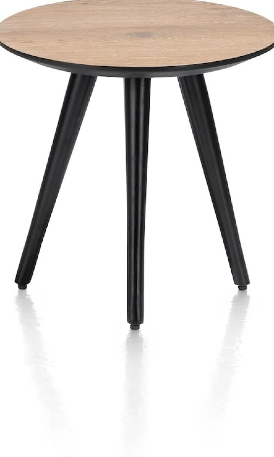 Maze, salontafel rond 40 cm - hoogte 39 cm - Antraciet
