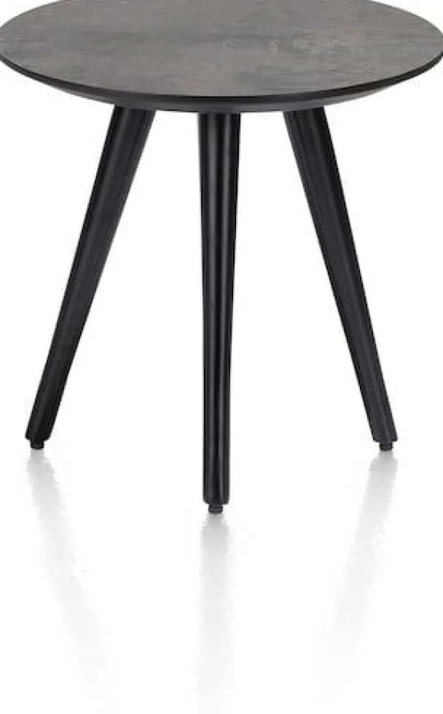 Maze, salontafel rond 40 cm - hoogte 39 cm - Antraciet
