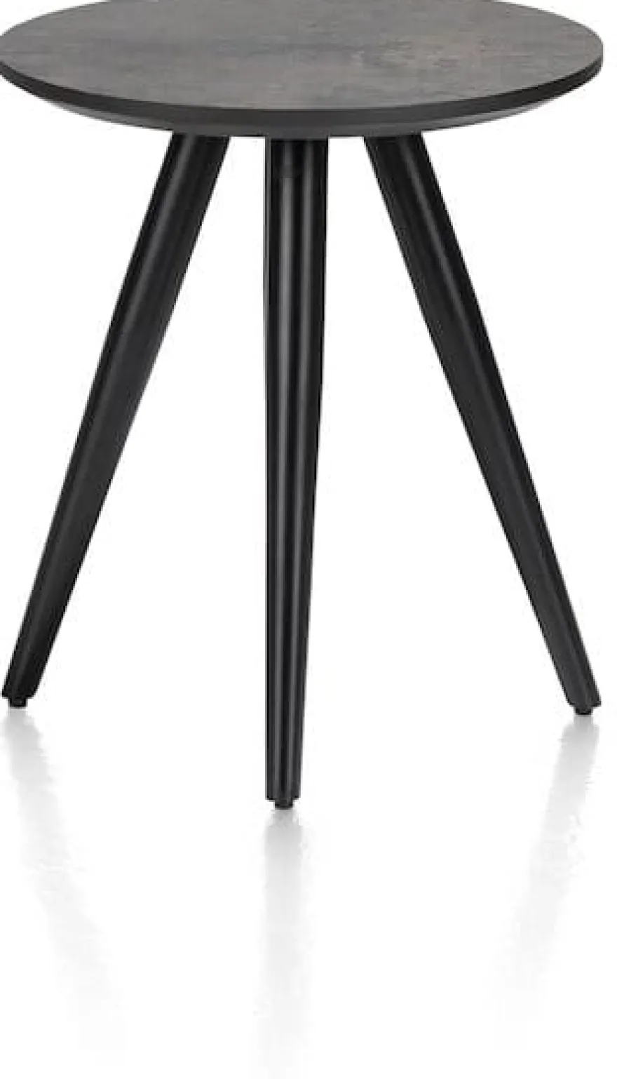 Maze, salontafel rond 40 cm - hoogte 46 cm - Antraciet