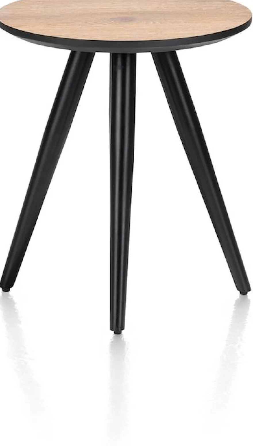 Maze, salontafel rond 40 cm - hoogte 46 cm - Antraciet