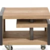 Metalo, hoektafel 60 x 60 cm + 1-niche