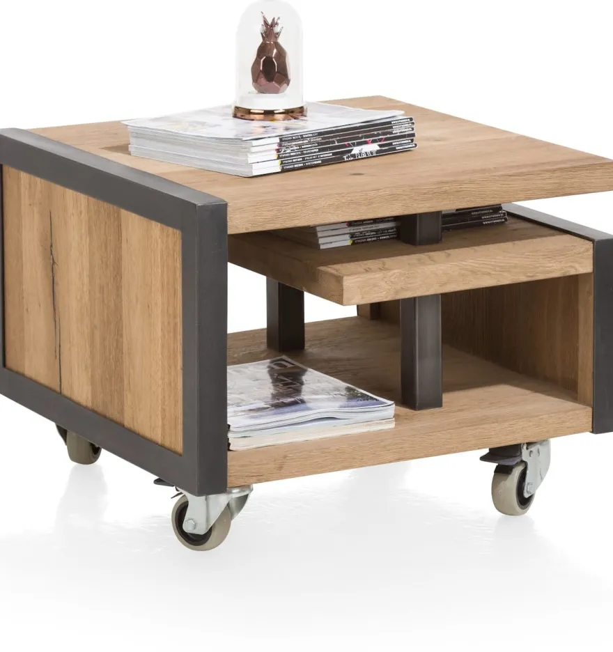 Metalo, hoektafel 60 x 60 cm + 1-niche