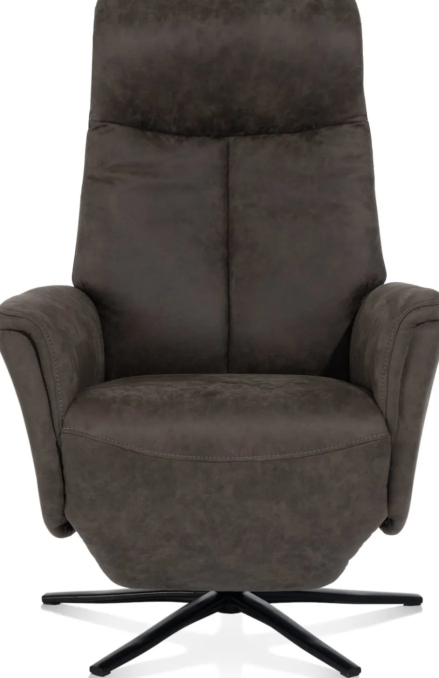 Nocara, relaxfauteuil manueel - stof Oregon - beige