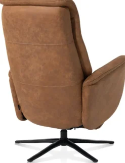 Nocara, relaxfauteuil manueel - stof Oregon - beige
