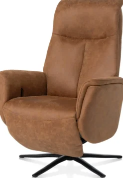 Nocara, relaxfauteuil manueel - stof Oregon - beige