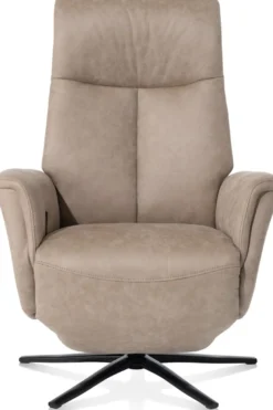 Nocarini, relaxfauteuil elektrisch - stof Oregon - Desert
