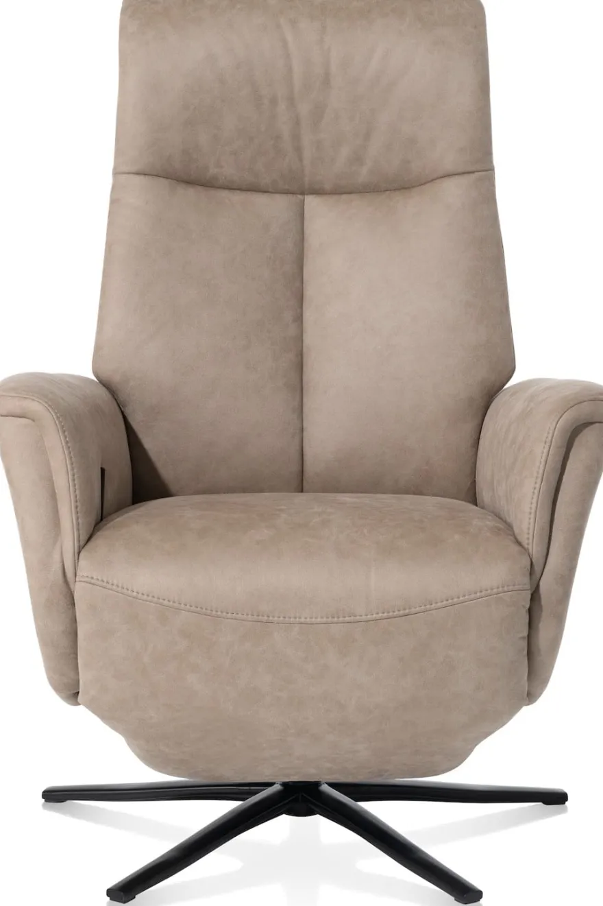 Nocarini, relaxfauteuil elektrisch - stof Oregon - Desert