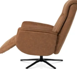 Nocarini, relaxfauteuil elektrisch - incl. accu - stof Oregon - Desert