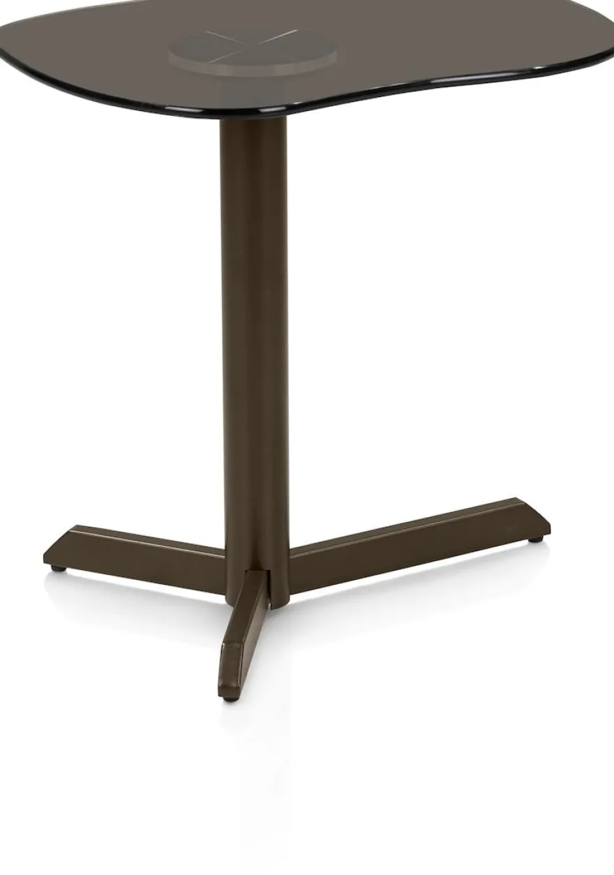 Nuoro, Salontafel 44 x 55 cm, glas
