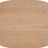 Nyborg, bartafel 150 x 110 cm - Deens ovaal - centrale poot hout (hoogte: 92 cm)