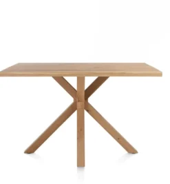 Nyborg, bartafel 150 x 100 cm - rechte zijkant - centrale poot hout (hoogte: 92 cm)