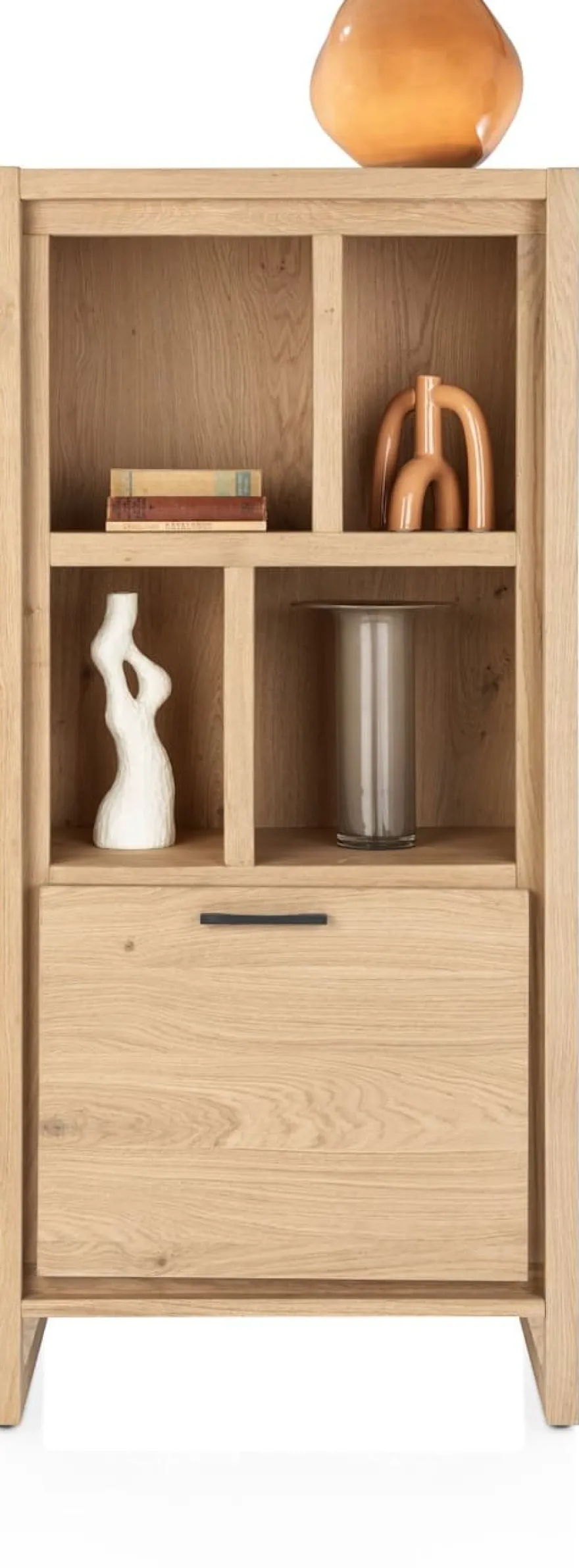 Nystead, bergkast small - 70 cm - 1-deur + 4-niches