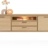 Nystead, dressoir 210 cm. - 2-deuren + 2-laden + 1-niche (+ LED)
