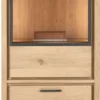 Nystead, vitrine small - 70 cm - 1-glasdeur + 1-deur (+ LED)
