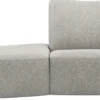 Olvera, curved ottomane - links