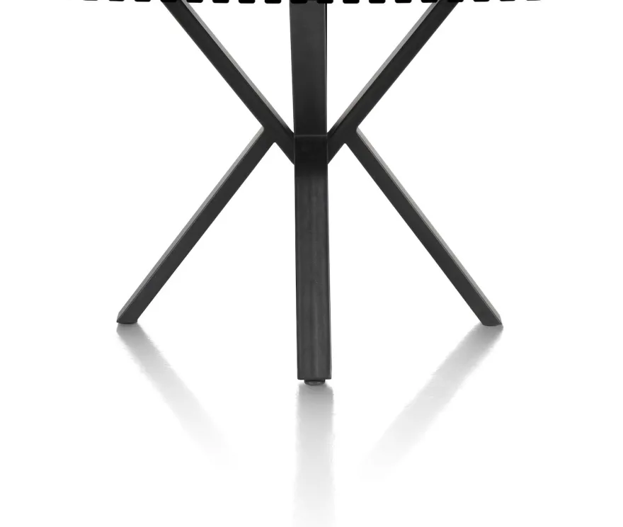 Palace, bartafel 180 x 110 cm - centrale poot (hoogte: 92 cm) - Antraciet