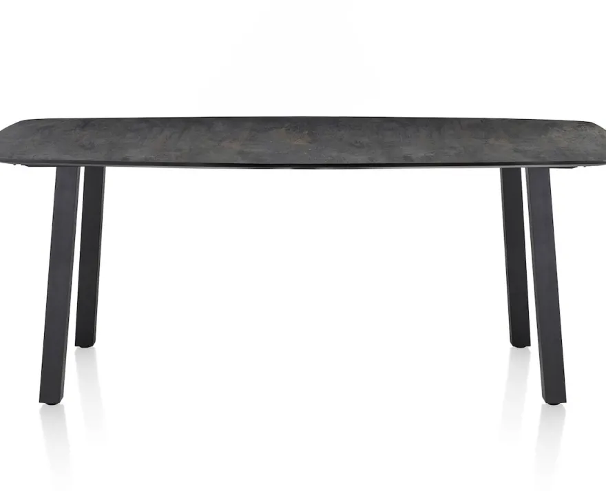 Palace, bartafel 210 x 110 cm - 4-poten (hoogte: 92 cm) - Antraciet