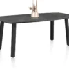 Palace, bartafel 180 x 110 cm - 4-poten (hoogte: 92 cm) - Antraciet