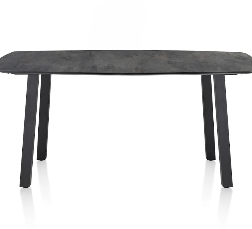 Palace, bartafel 180 x 110 cm - 4-poten (hoogte: 92 cm) - Antraciet
