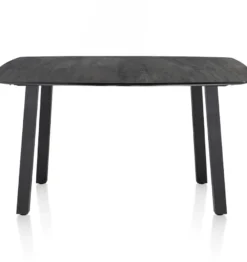 Palace, bartafel 150 x 120 cm - 4-poten (hoogte: 92 cm) - Antraciet