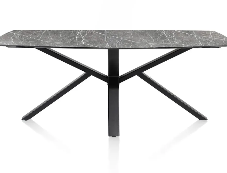 Palace, eetkamertafel 270 x 115 cm - centrale poot - Lichtgrijs