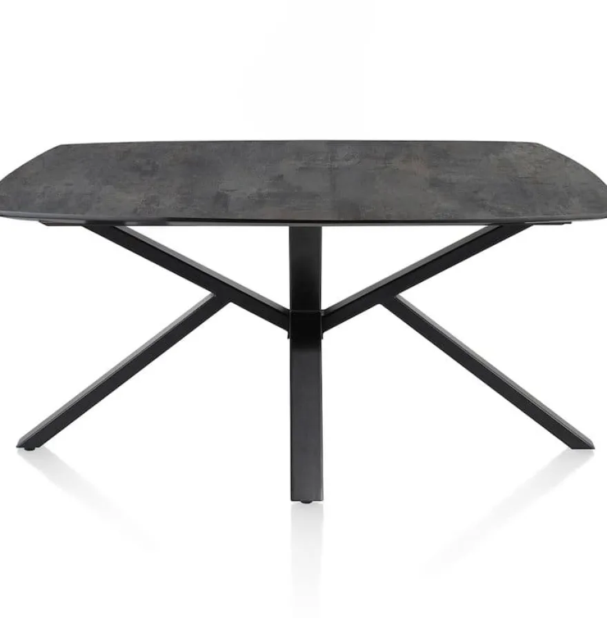 Palace, eetkamertafel 180 x 110 cm - centrale poot - Antraciet