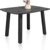 Palace, eetkamertafel 160 x 110 cm - 4-poten - Antraciet